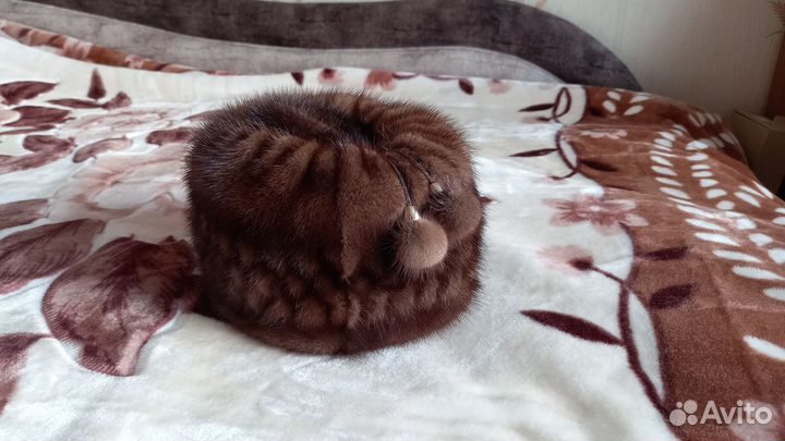 Шапки норковые женские