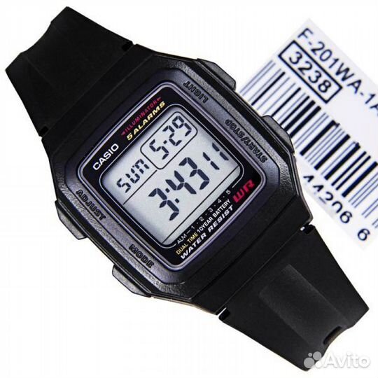 Оригинальные часы Casio Collection F-201WA-1A