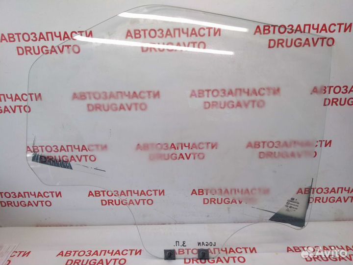 Стекло двери, заднее правое renault Logan