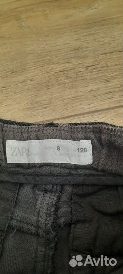 Брюки детские на мальчика 128 zara