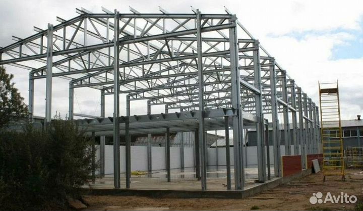 Металлоконструкции навесы ангары