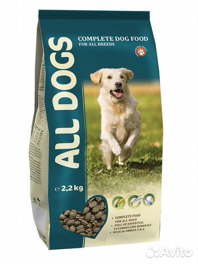 All Dogs Полнорационный корм для взрослых собак 2