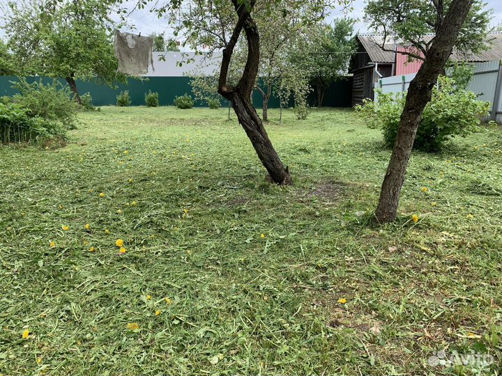 Покос травы, рассчистка участков от кустарника