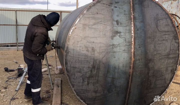 Резервуар горизонтальный - ргс - 75 М3