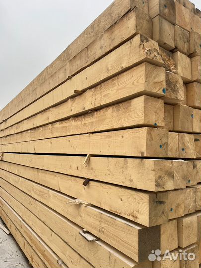 Брус обрезной 200х200х6000 мм, 1 сорт
