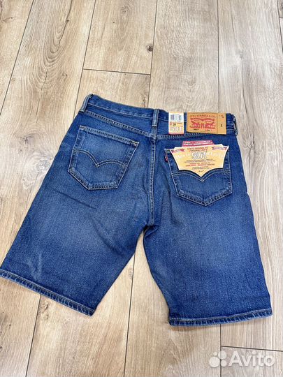Джинсовые шорты levis 501 р31 новые