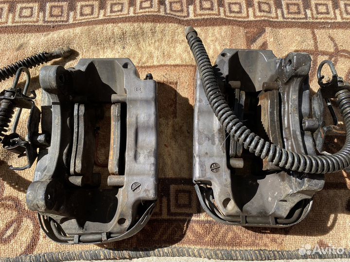 Задние суппорты Porsche Cayenne Brembo