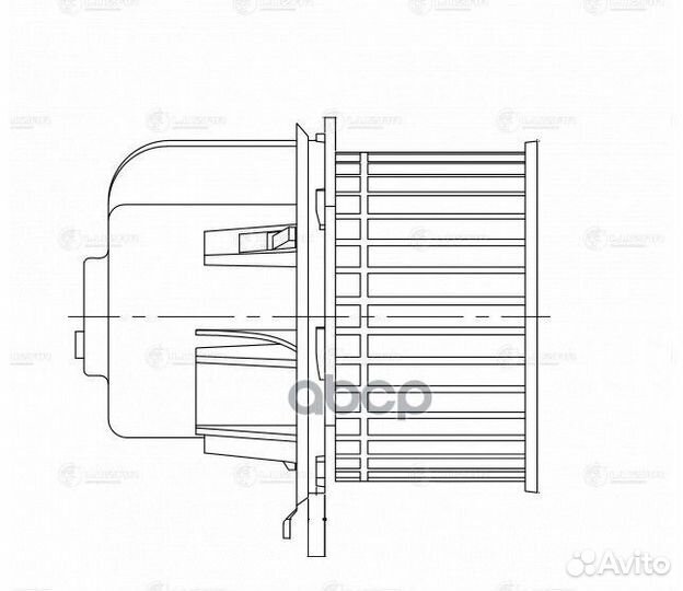 Э/вентилятор отоп. для а/м Ford Transit