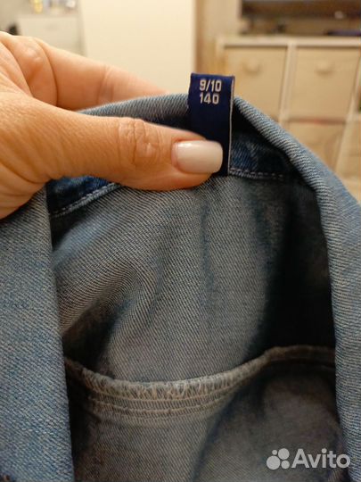 Джинсовая куртка для девочки