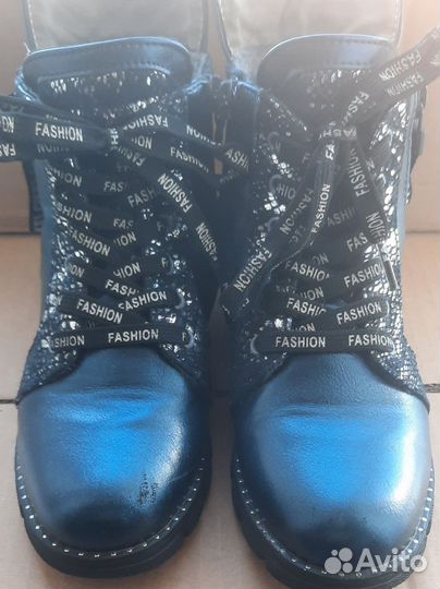 Ботинки демисезонные для девочки 31 размер