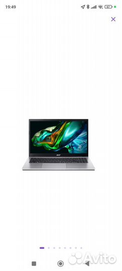 Новый Ноутбук Acer aspire 3 Ryzen 7 8гб 1тб SSD