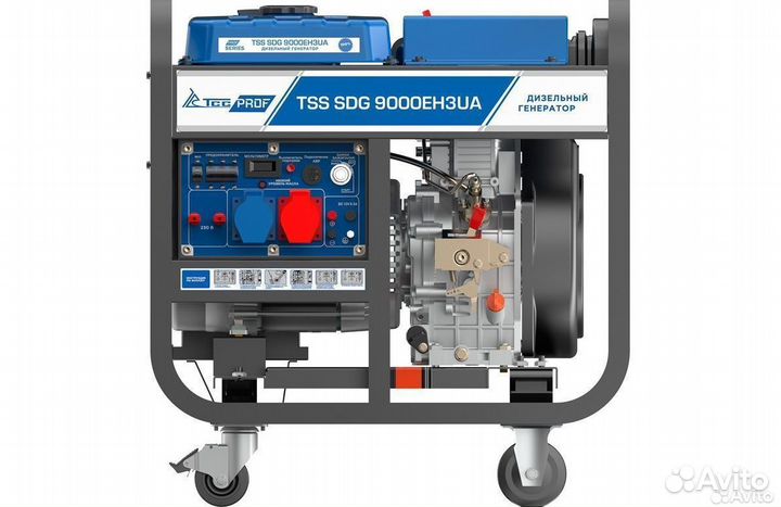 Дизель генератор TSS SDG 9000EH3UA