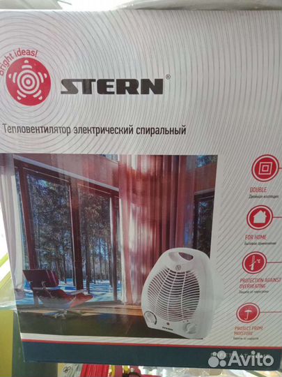 Тепловентилятор, обогреватель, новый