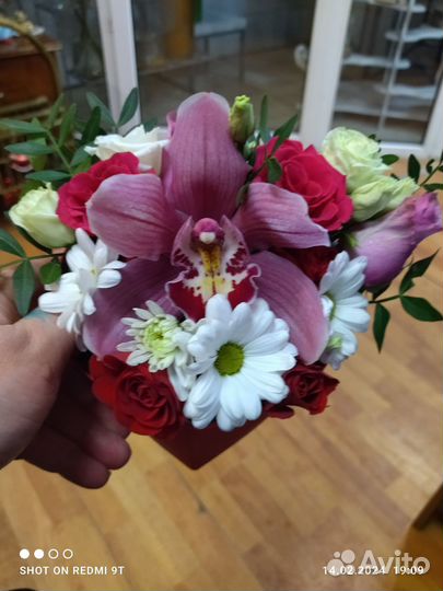 Живые цветы букеты