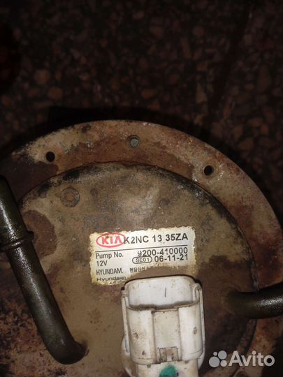 Топливный насос Kia spectra 1.6 s6d
