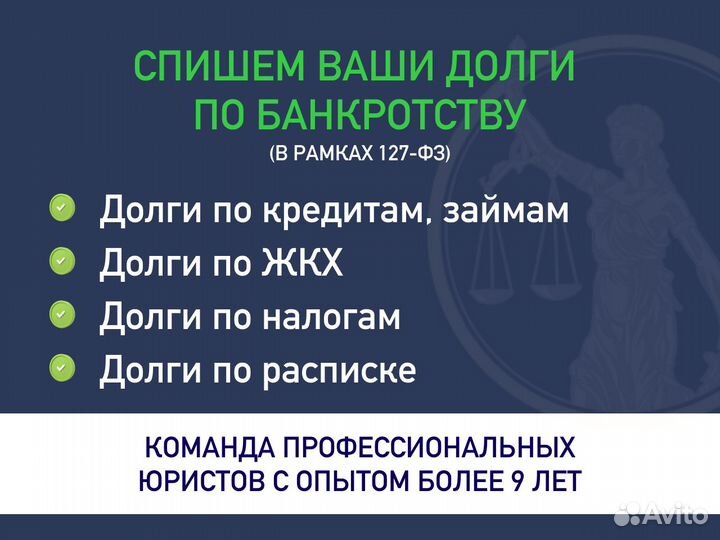 Банкротство в рассрочку, списание кредитов, долгов