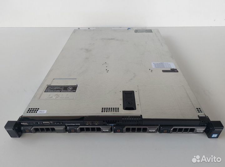 Сервер Dell R430 4LFF/1*E5-2620v4/DDR4 32Gb/1год