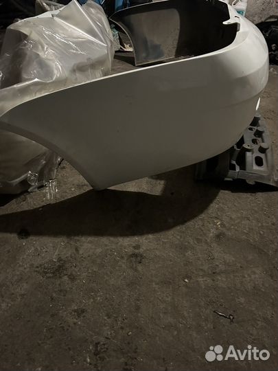 Бампер приора задний