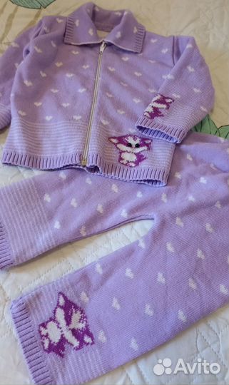 Детские вещи для девочки пакетом 68 - 74 6-9 месяц