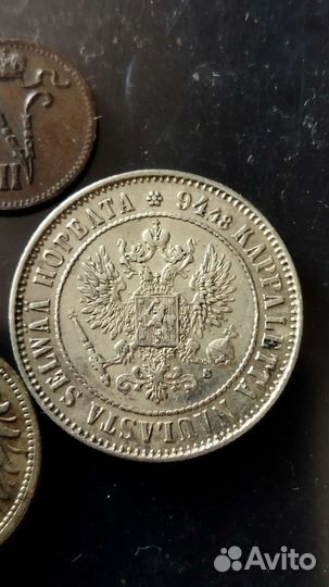 1 марка 1915. Подборка Финляндии