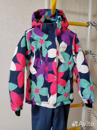 Костюм лыжный/горнолыжный для девочки 128