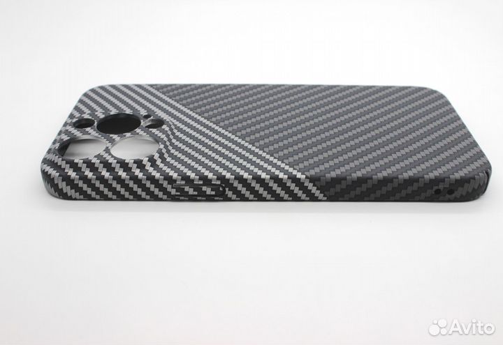 Чехол на iPhone 15 Pro/15 Pro Max Carbon