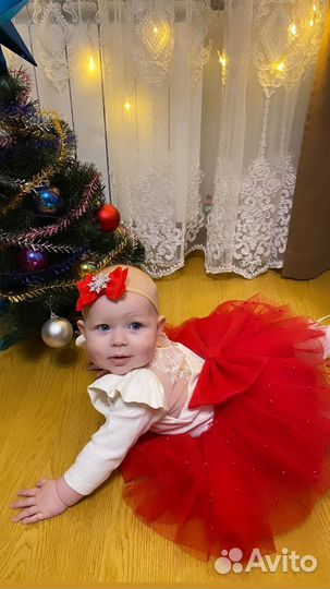 Пышная юбка для девочки 68 74 80 86