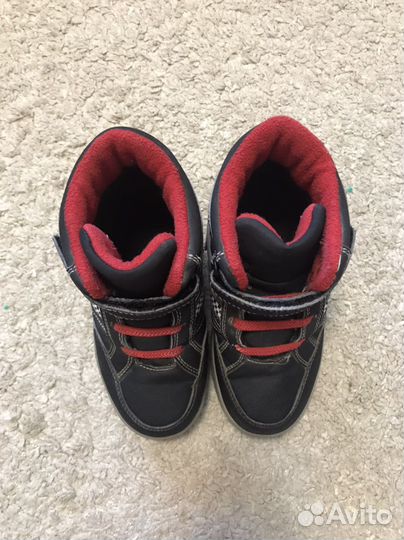 Ботинки демисезонные для мальчика размер 28