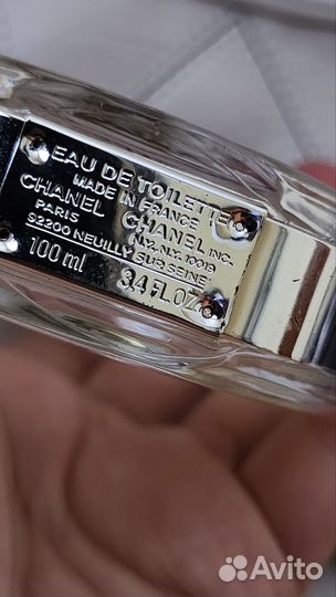 Chanel chance eau fraiche остаток