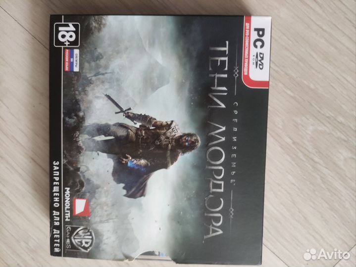 Компьютерная игра Тени Мордора Средиземье 5 дисков