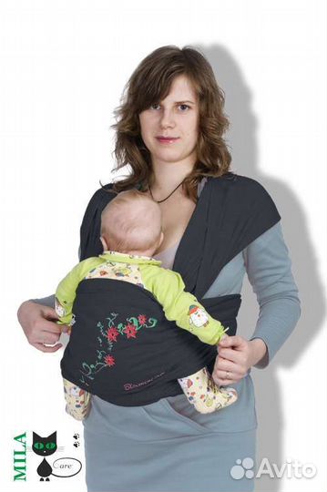 Слинг шарф трикотажный новый