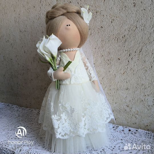 Интерьерная кукла ручной работы
