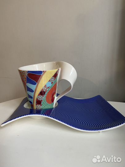 Чашки с блюдцами Villeroy & boch набор