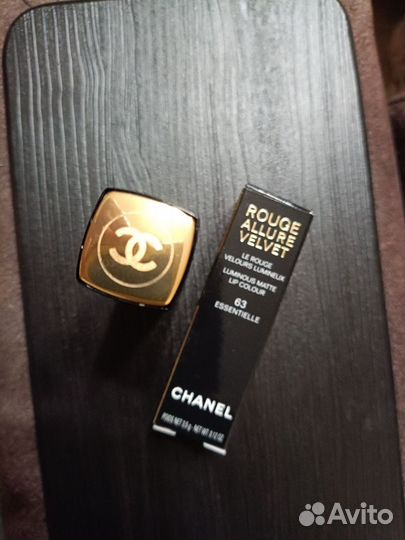 Chanel помада Rouge Allure velvet, тон 63