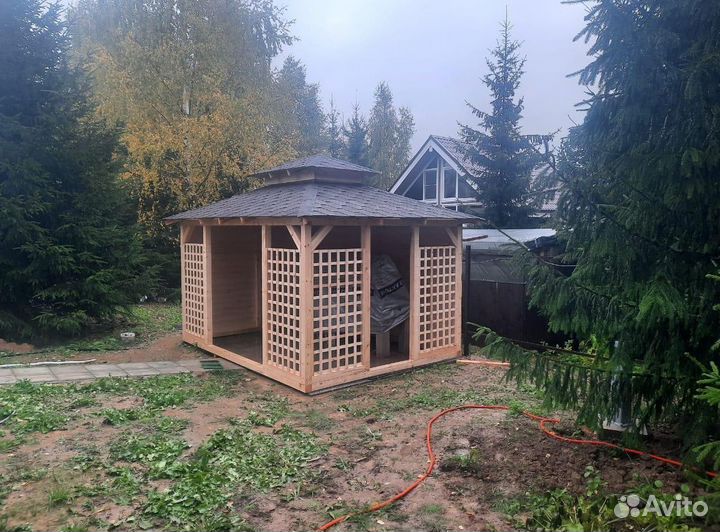 Беседка для дачи