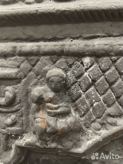 Камин, чугунный,старинный, царских времен