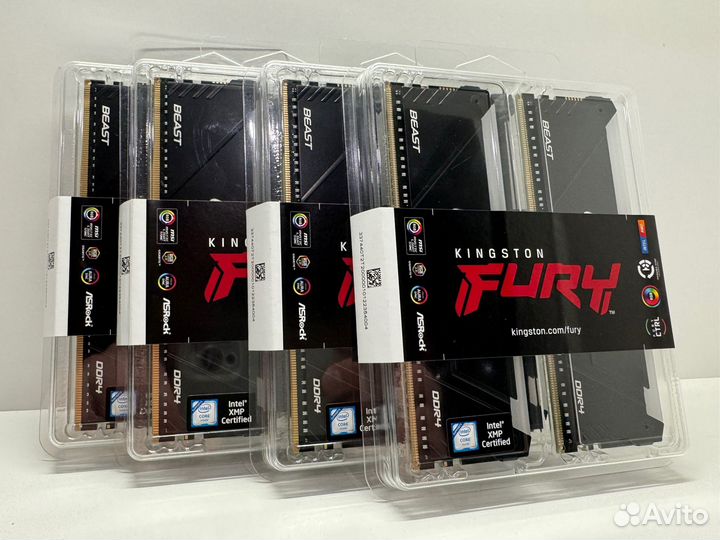 Новая оперативная память Kingston Fury Beast Black