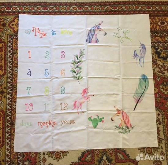 Плед детский для фотографий