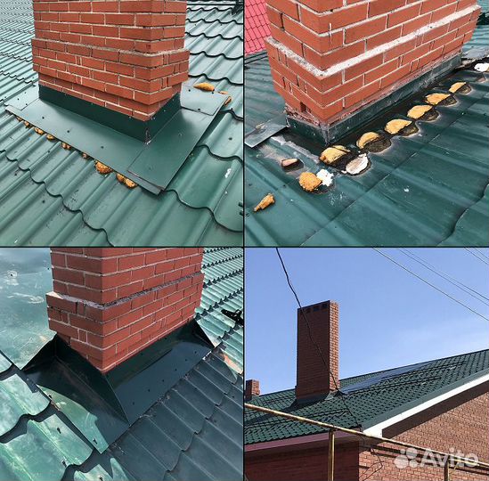 Ремонт кровли, устранение протечек