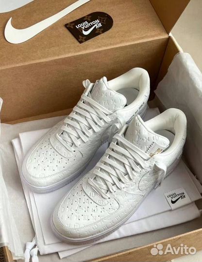 Кроссовки louis vuitton x nike AIR force 1