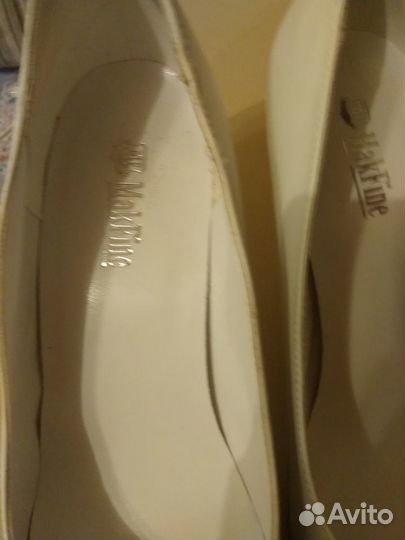 Туфли белые