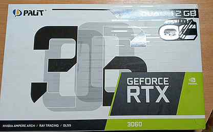 Видеокарта Palit GeForce RTX 3060 Dual OC 12 gb