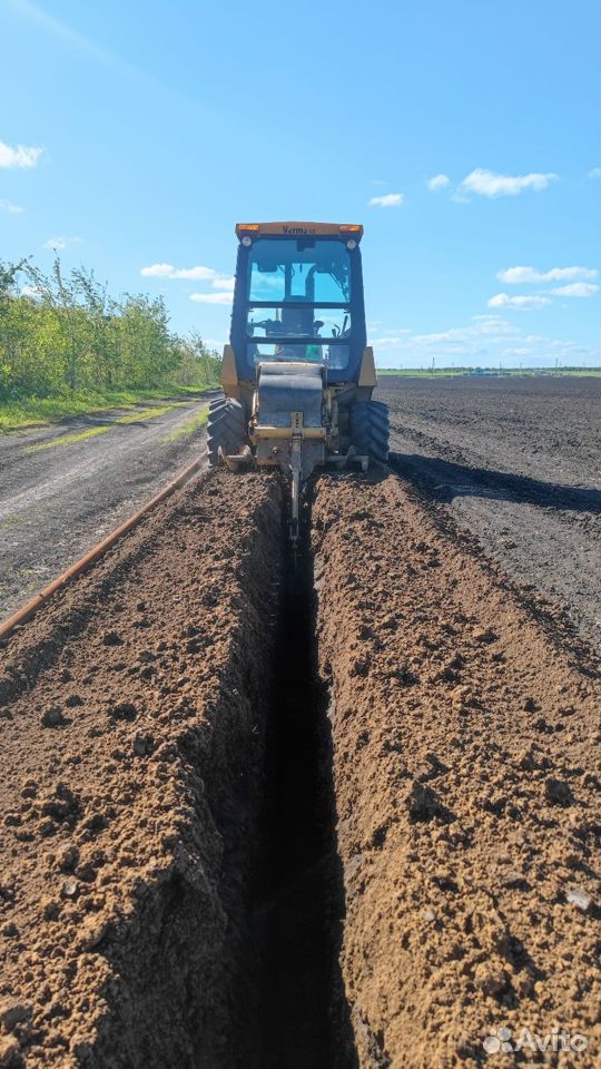 Бара траншеекопатель грунторез