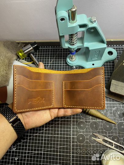 Кошелек натуральная кожа