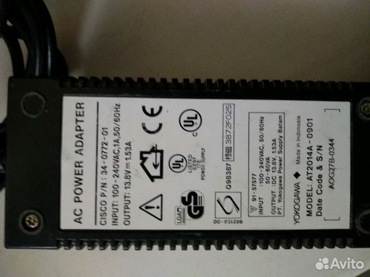 Блок питания Cisco 14V- 1,5A