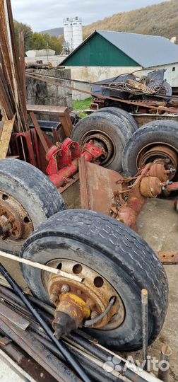 Ось BPW низкорамная 17.5 размер колес