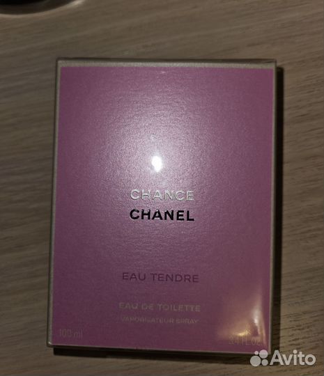 Chanel chance eau tendre, 100 мл. Оригинал