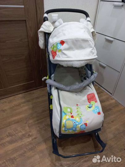 Санки коляска ника