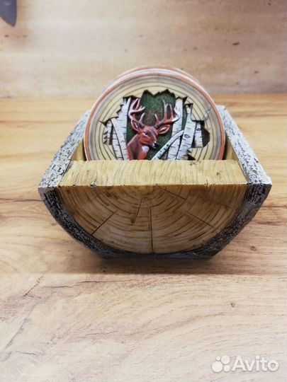 Подставки под кружки разные