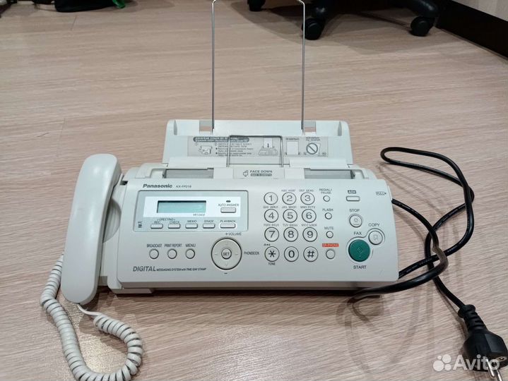 Факс panasonic KX-FP218